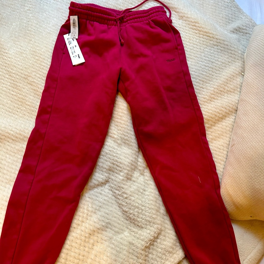 NWT Aritzia Cozy Fleece Boyfriend Sweatpants